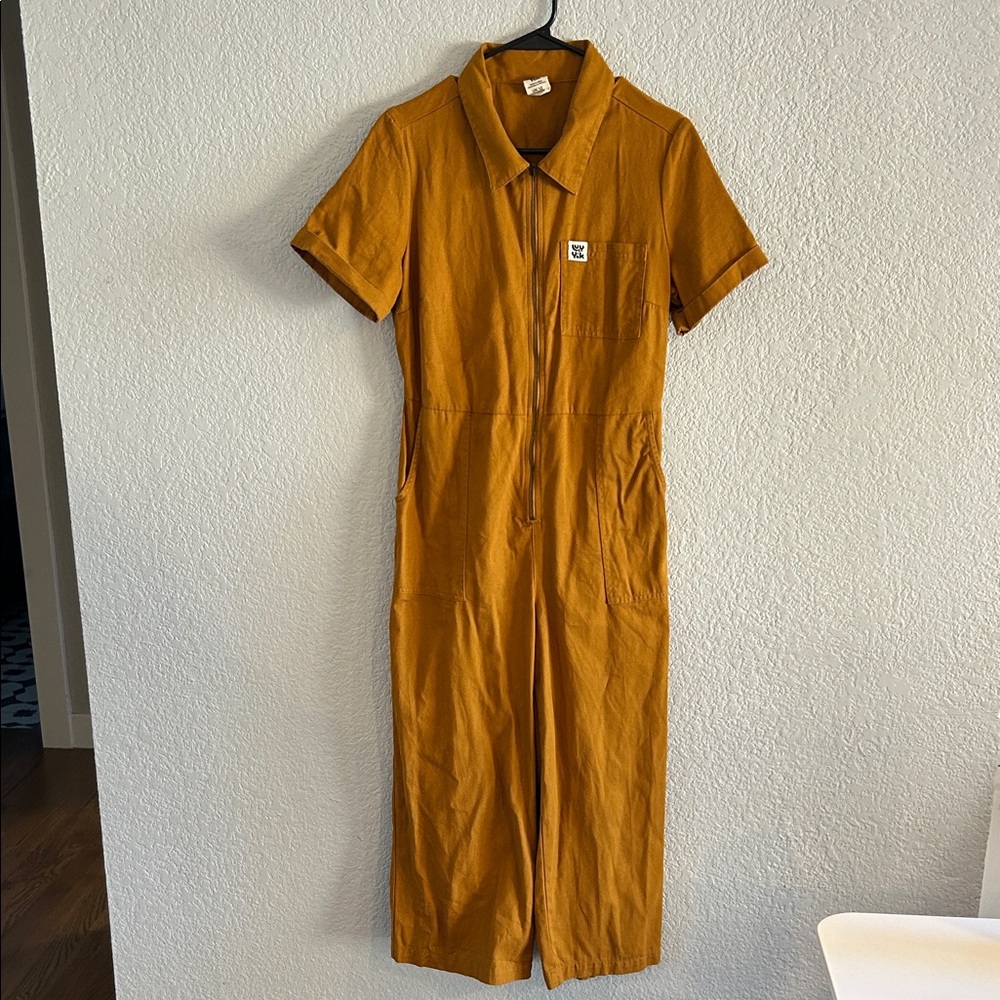 Lucy & Yak Caramel Jumpsuit